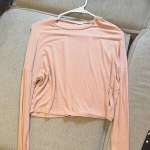 Garage Blush Long Sleeve Tee